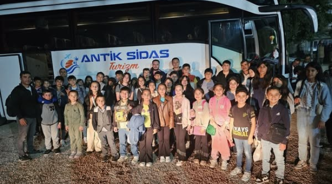 Demirci'li öğrenciler Çanakkale'de 