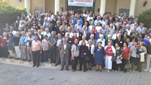 Demirci öğretmen okulu mezunları 50 yıl sonra buluştu