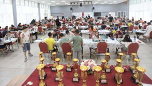 Dereceye girenler ödüllerini aldı