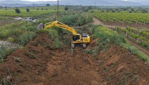 Dereler temizlendi taşkından zarar gören binlerce dönüm arazi koruma altına alındı