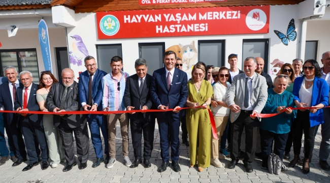  Ege bölgesi'nin en büyük en modern hayvan yaşam merkezi açıldı