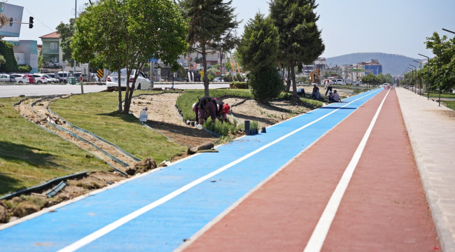 Eski tren yolunda hayat başlıyor