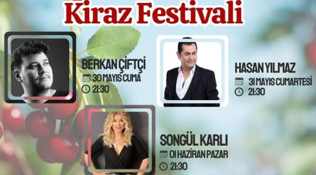 Geleneksel Uluderbent kiraz fetivali başlıyor