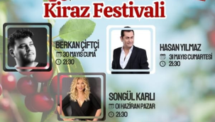 Geleneksel Uluderbent kiraz fetivali başlıyor