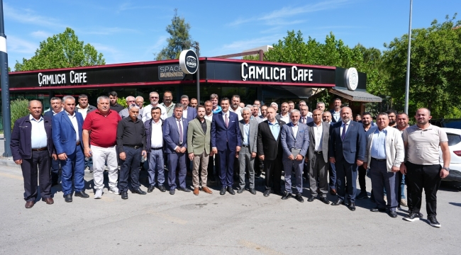 Halk otobüsü esnafından başkan Zeyrek'e ''siz gelmeseydiniz belki de biz bu işi bırakacaktık"övgüsü