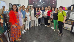  Hayat boyu öğrenme resim sergisi açıldı