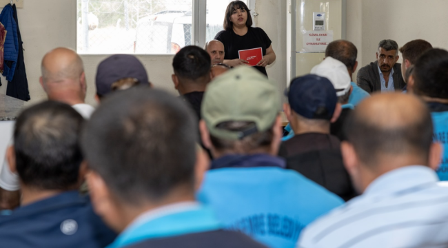 İşçilere "öfke Kkontrolü ve stres Yyönetimi" anlatıldı.