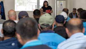 İşçilere "öfke Kkontrolü ve stres Yyönetimi" anlatıldı.