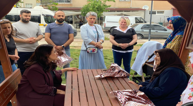 İyi parti ilçe başkanı Aytaç belediyelerden kadın konukevi istedi