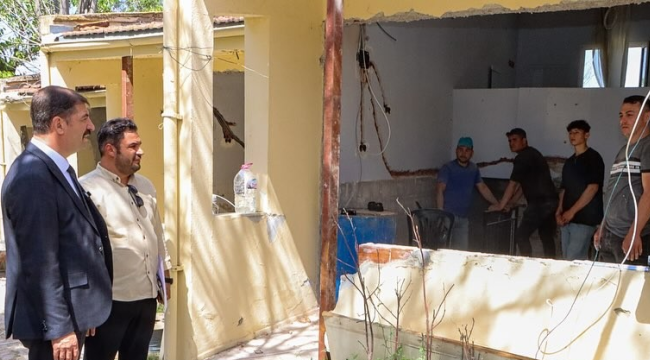 Kapalı bulunan Emir kaplıcaları, yeniden açılıyor