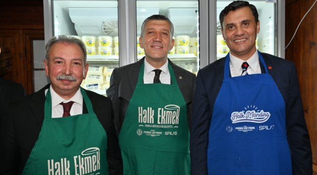 Köprübaşı halk ekmek ve halk mandıra açıldı