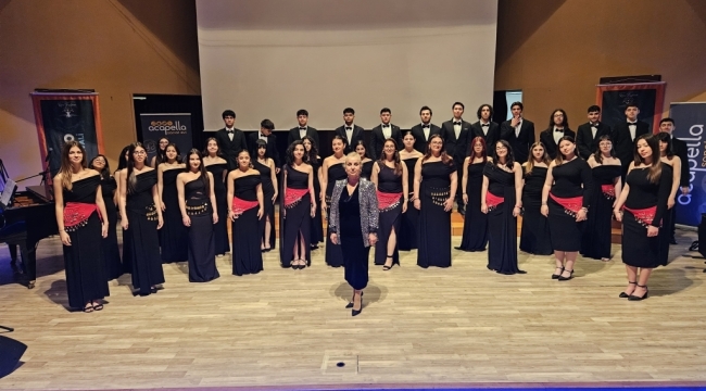 Koro festivalden ödülle döndü