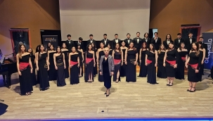 Koro festivalden ödülle döndü