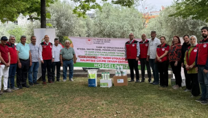 Kuru üzüm ürtiminde hastalık,zararlı yönetimi ve güvenli depolama projesi Saruhanlı'da başladıı