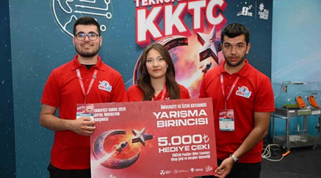 Manisa CBÜ öğrencileri TEKNOFEST'te ödülle döndü