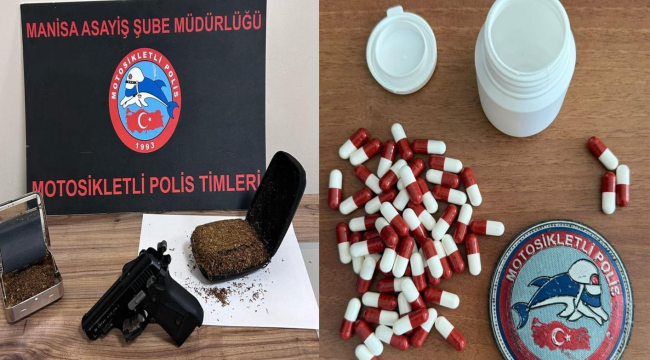 Manisa polisinden suç ve suçlulara geçit yok