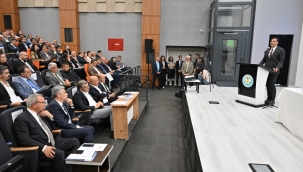 MASKİ genel kurulunda konuşan Başkan Zeyrek,"görevde olduğum müddetçe 2 ton su, 1 TL olacak"