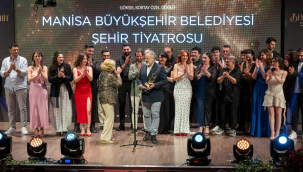 Ödül Manisa halkına ithaf edildi