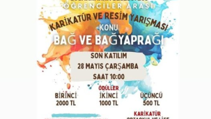 Ödüllü karikatür ve resim yarışması