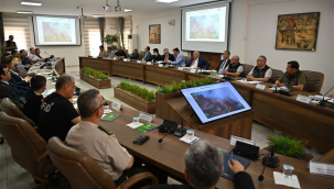 Orman yangınlarıyla mücadele komisyonu toplandı