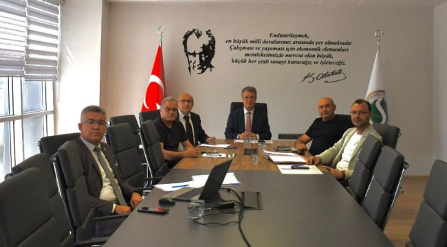 OSB yönetimi mayıs ayı ilk toplantısını yaptı