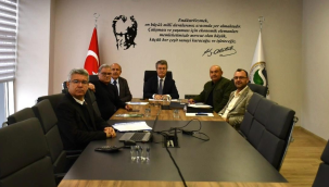 OSB yönetimi nisan ayı toplantılarını tamamladı