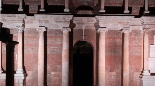  Sardes antik kenti "gece müzeciliği" kapsamına alındı