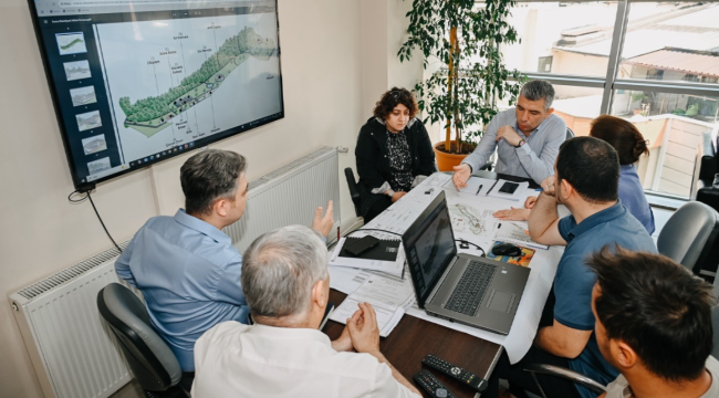 Soma kent ormanı çalışmaları son aşamaya geldi