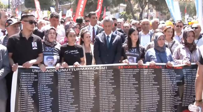 Somada konuşan CHP Lideri  Özel'' dava CHP iktidarında yeniden görülecek''