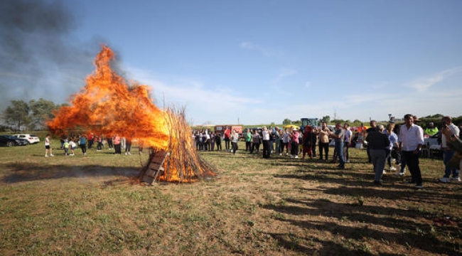 Tekirdağ, Edirne ve Kırklareli'nde "Hıdırellez ateşi" yakıldı