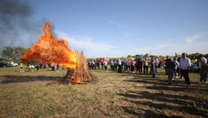 Tekirdağ, Edirne ve Kırklareli'nde "Hıdırellez ateşi" yakıldı
