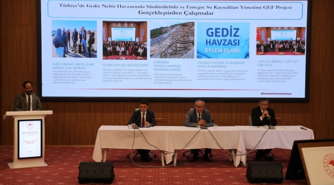 Toplantıda azalan su kaynaklarının korunması için yeni önlemler ele alındı