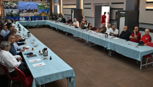 Toplantıda kuraklığa karşı su kaynaklarının korunması ele alındı