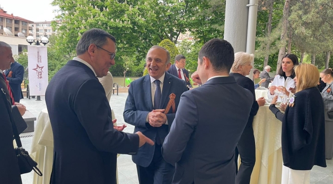 TSO başkanı Yılmaz resepsiyona katıldı