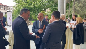 TSO başkanı Yılmaz resepsiyona katıldı