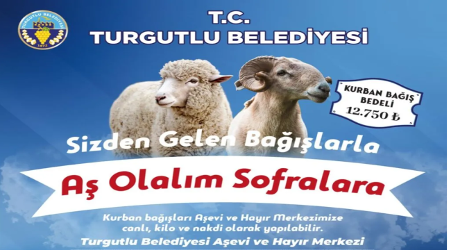 Turgutlu belediyesinden vatandaşlara bereketi çoğaltalım çağrısı