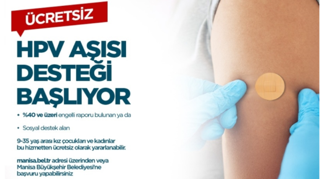 Ücretsiz HPV aşısı desteği hayata geçiyor