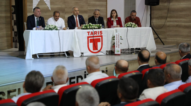 Üretici bilgilendirme toplantısında sofralık ve kurutmalık,temiz üzüm üretimi ele alındı