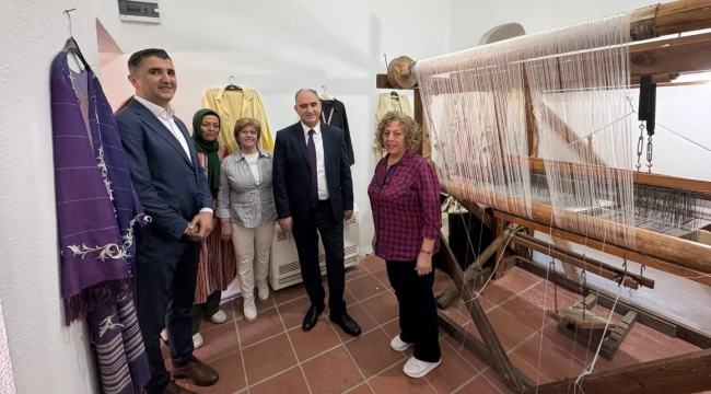 Vali Özkan kurşunlu han esnafını ziyaret etti