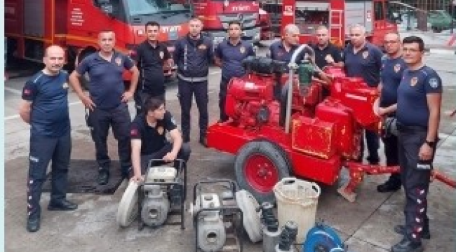 Yağış ve fırtınaya karşı önlem alındı