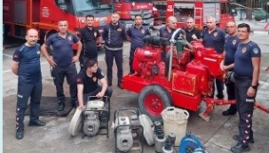 Yağış ve fırtınaya karşı önlem alındı