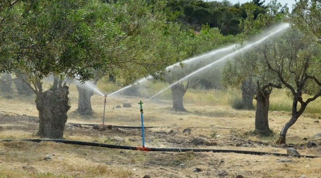 Yahşibey sulama göleti iletim hattı,Bademli'de açıldı