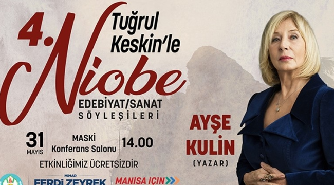 Yazar Ayşe Kulin Manisa'ya geliyor