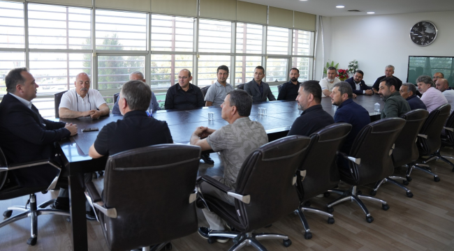 Yörükler derneğinden başkan Dutlulu'ya teşekkür ziyaereti