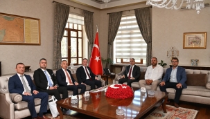 Ziyarete tarım ele alındı