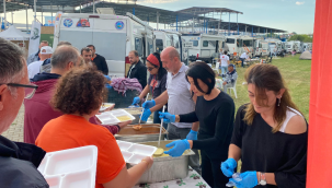 150 doğa sever ortaköyde buluştu