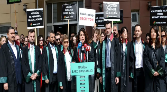80 barodan Manisa barosuna destek,Akit'de tepki