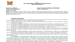 AKP'li belediye borcuna karşılık camiyi satılığa çıkardı