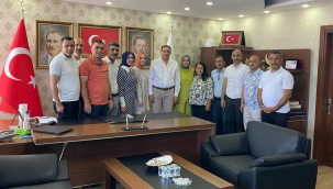 AKP Manisa il başkanı Turgut STK başkanlarıyla görüştü