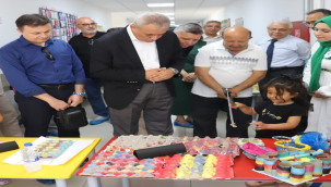 Alaşehir TOBB anaokulu eko okul sergisi açıldı